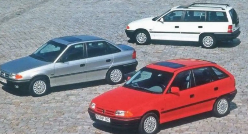 Лобовое стекло от Opel Astra F